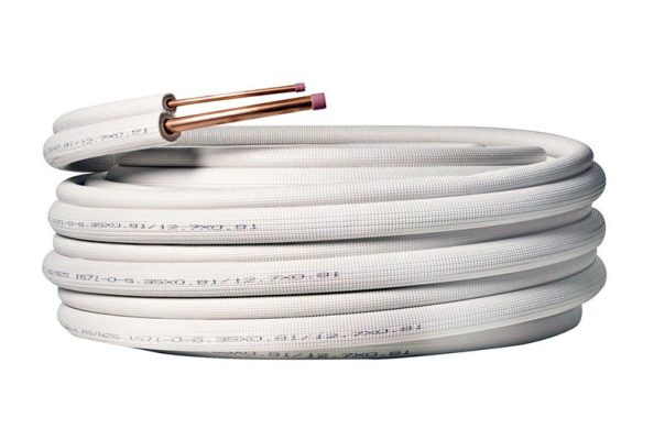 Các loại ống đồng máy lạnh phổ biến trên thị trường 5 Ống đồng luồn xốp bảo ôn là sự kết hợp giữa ống đồng và lớp xốp cách nhiệt.