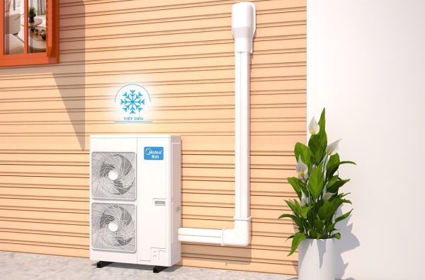 Trunking Nhựa Việt Tiến Chụp Áp Tường Màu Trắng 75x65mm Hàng Cao Cấp.