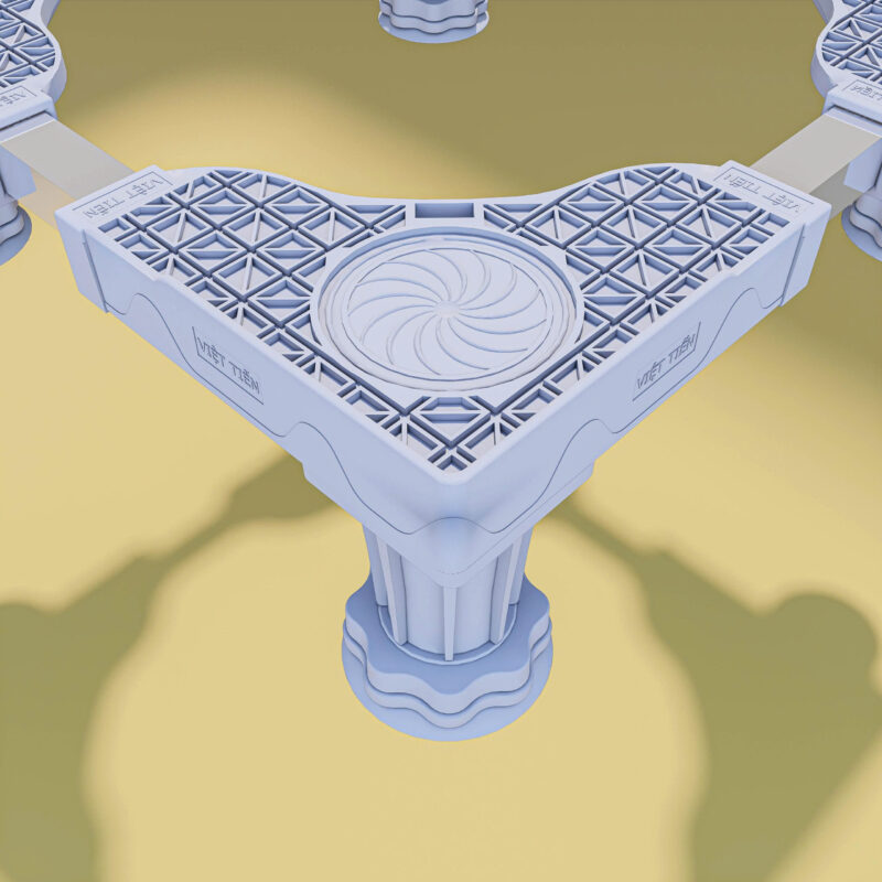 CHÂN KÊ MÁY GIẶT VIỆT TIẾN