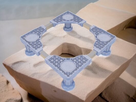 Chân đế máy giặt