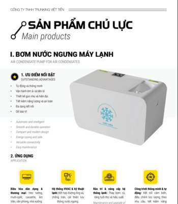 Máy Bơm Xả Nước Cho Máy Lạnh